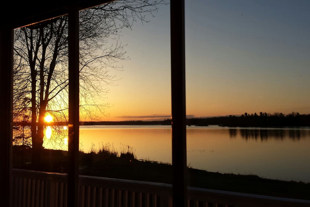 Sunrise in April 2017