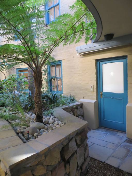 Front door to apartment.