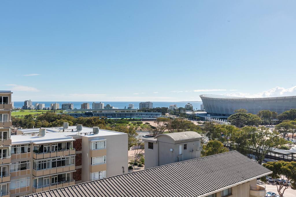Sea view from balcony