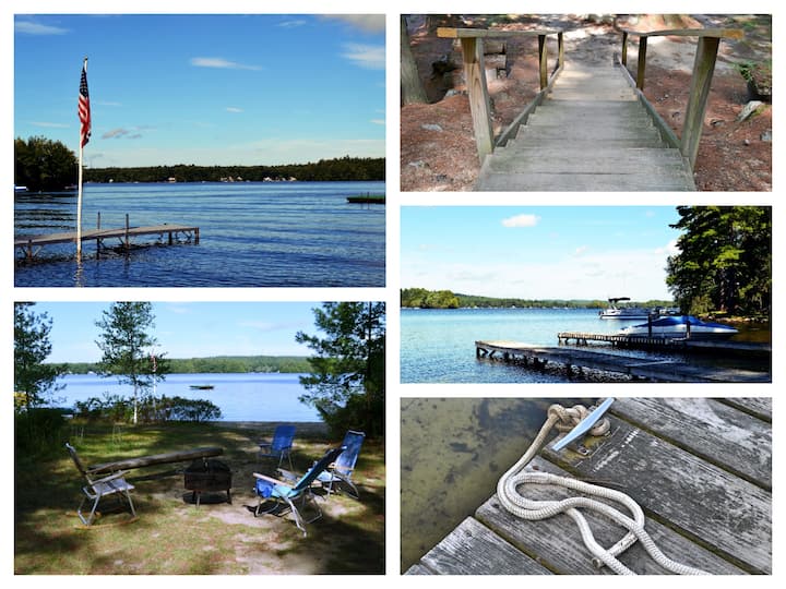 Sunset Haven Little Sebago Lake Cottages for Rent in Gray, Maine