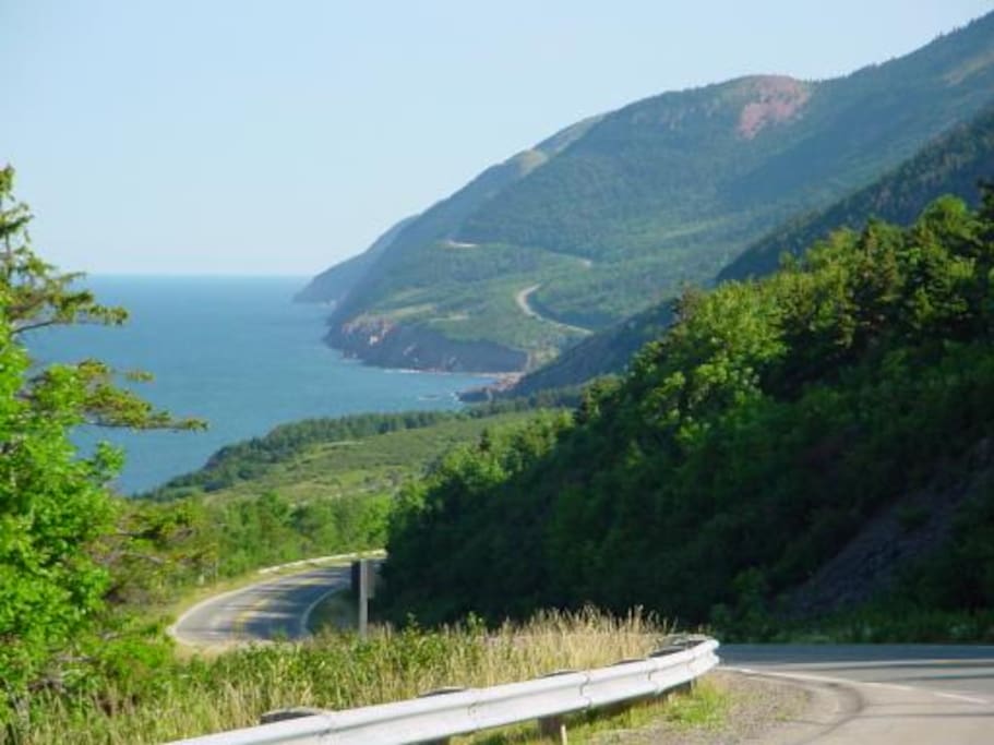 The best views of the Cabot Trail only 5 mins from Chalet.