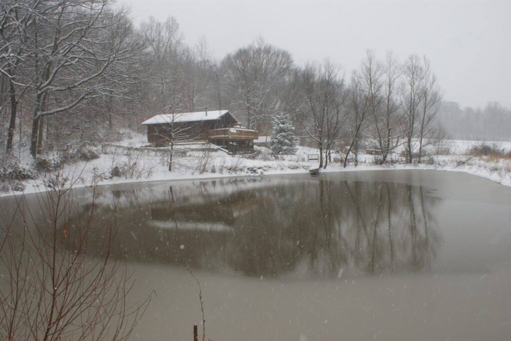 Winter at the cabin