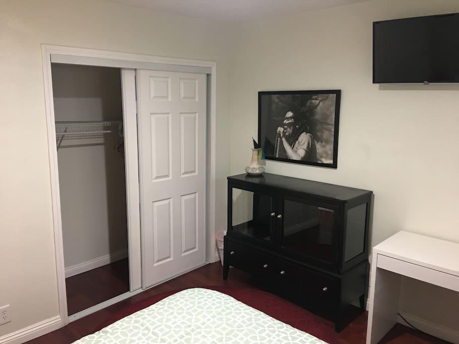 Closet and drawer space
