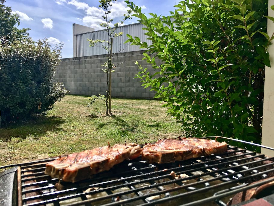 barbecue sur la terrasse ou dans le jardin