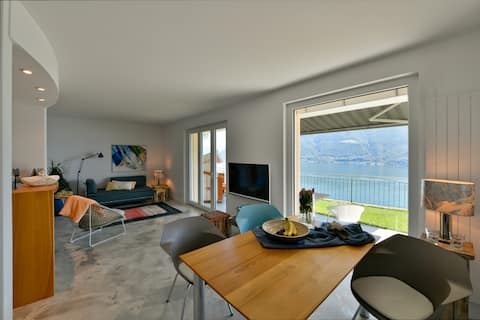 Top performing Airbnb: 5* Deluxe-Resort and heat. Infinity-Pool 29° in Brissago