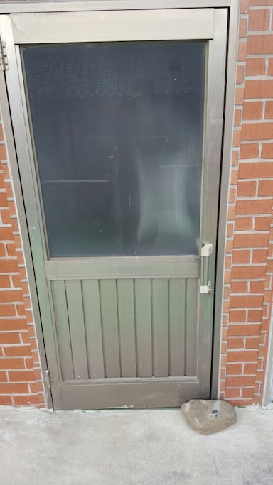 The main door at 2nd floor