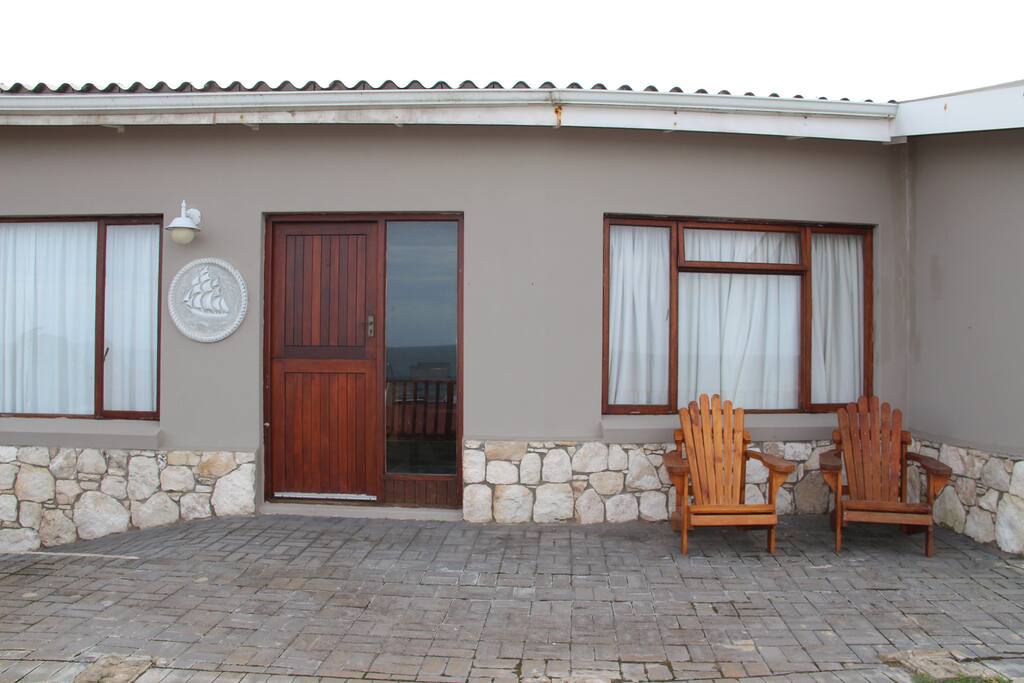 The front of the house