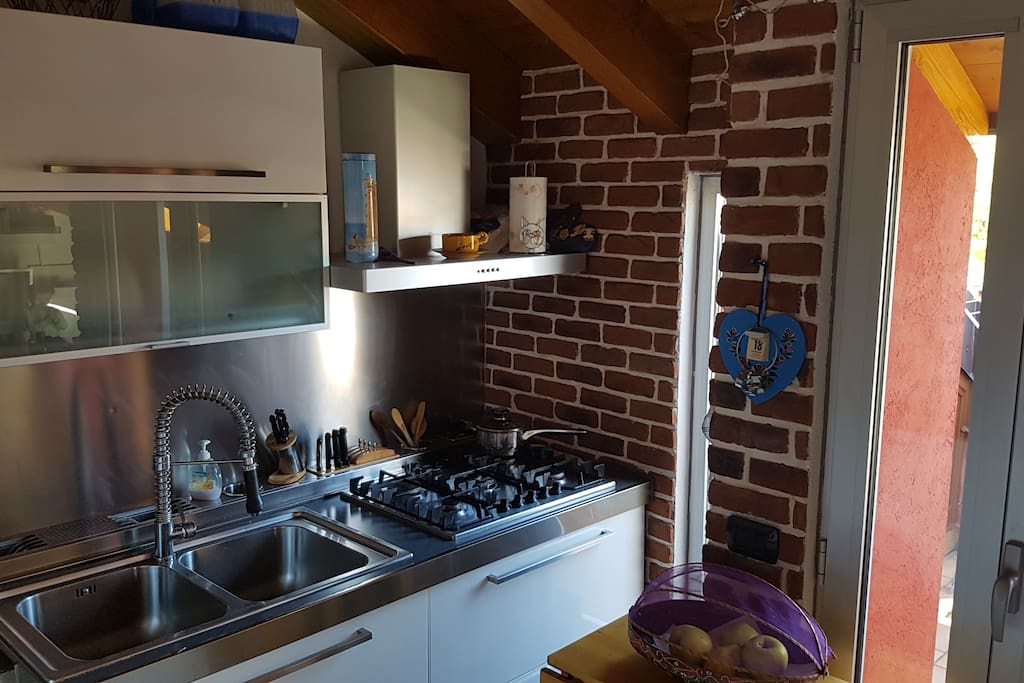 Fully equipped kitchen