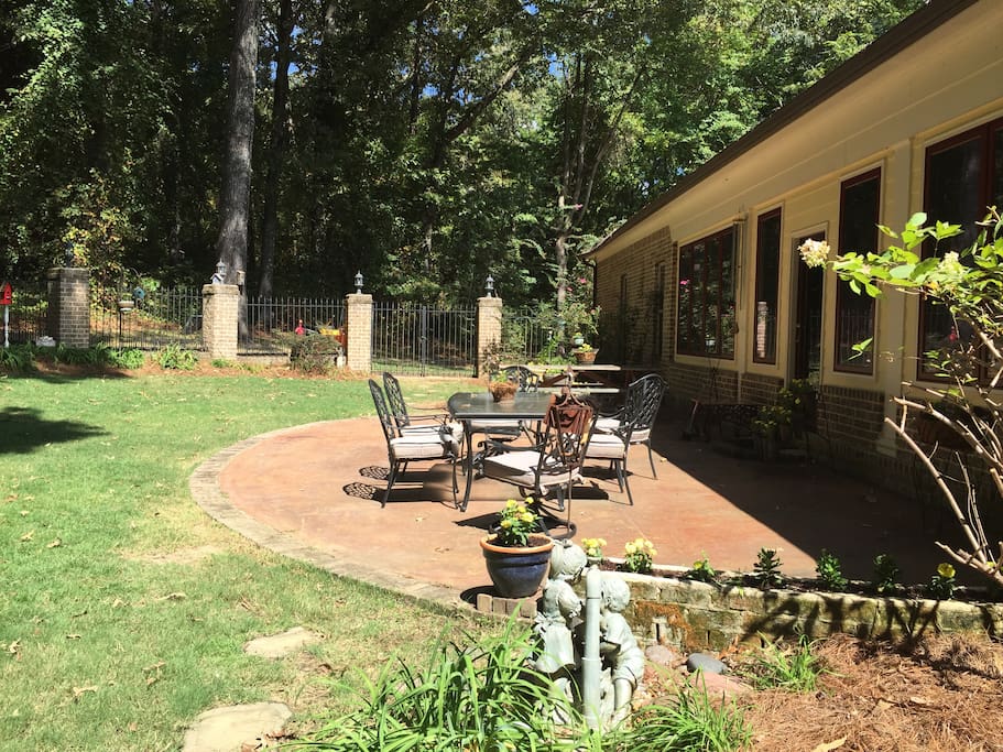 Patio View of House