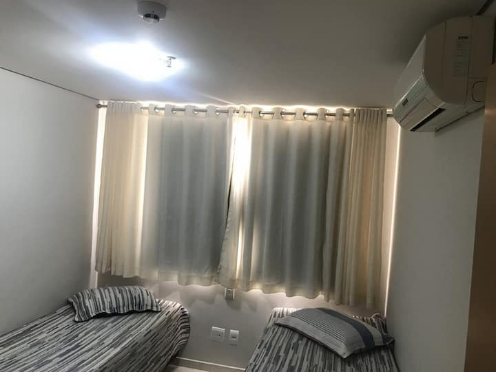 带空调的单人房