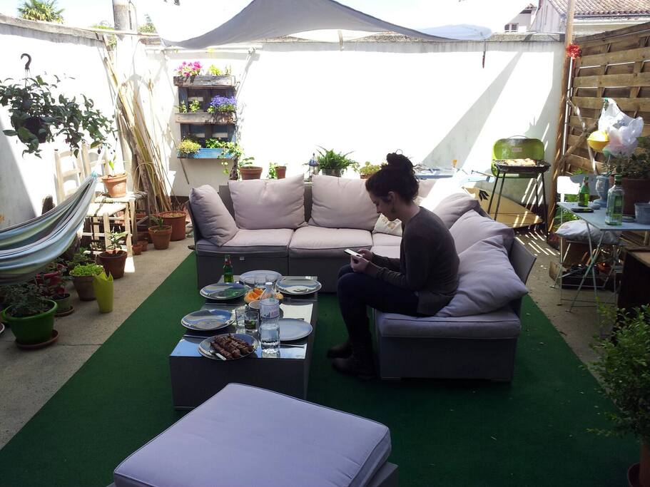 terrasse de 20m2