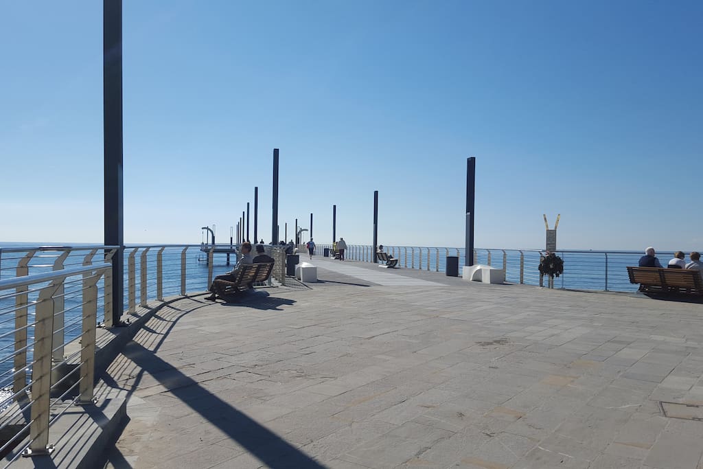 Il molo di Alassio