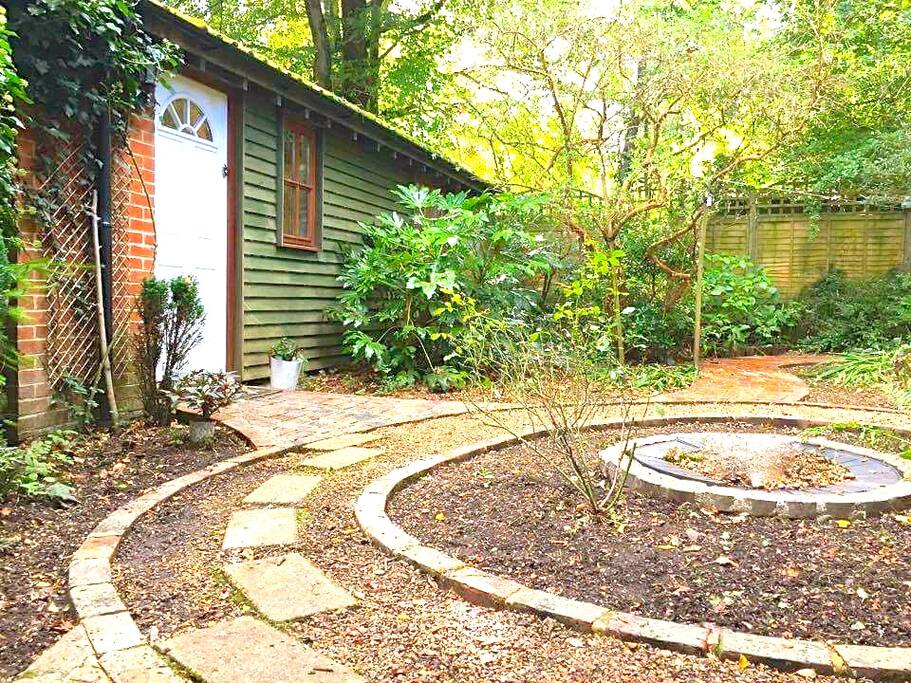 Private courtyard