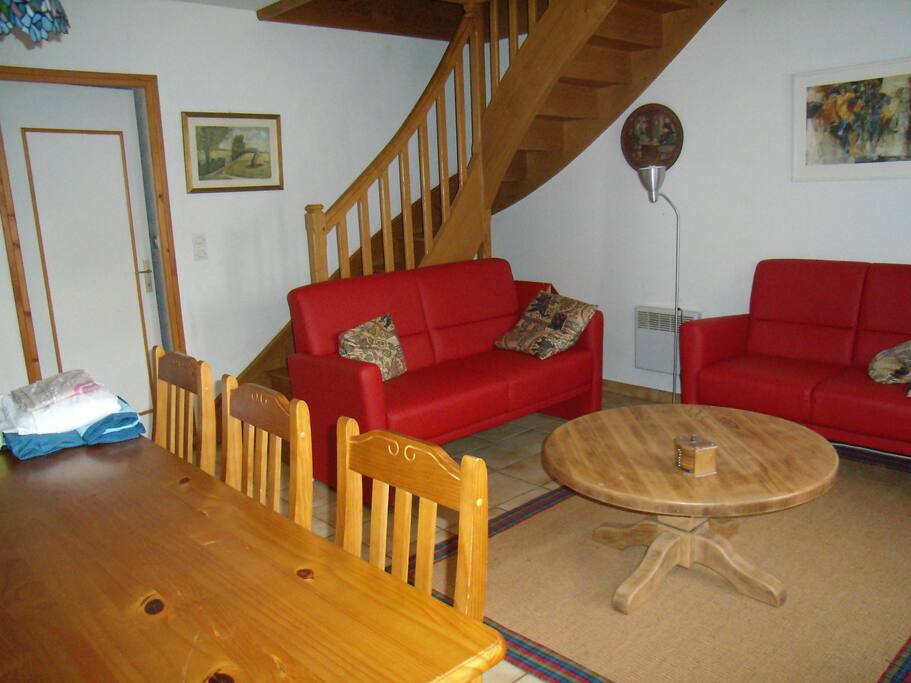 livingromm, gîte