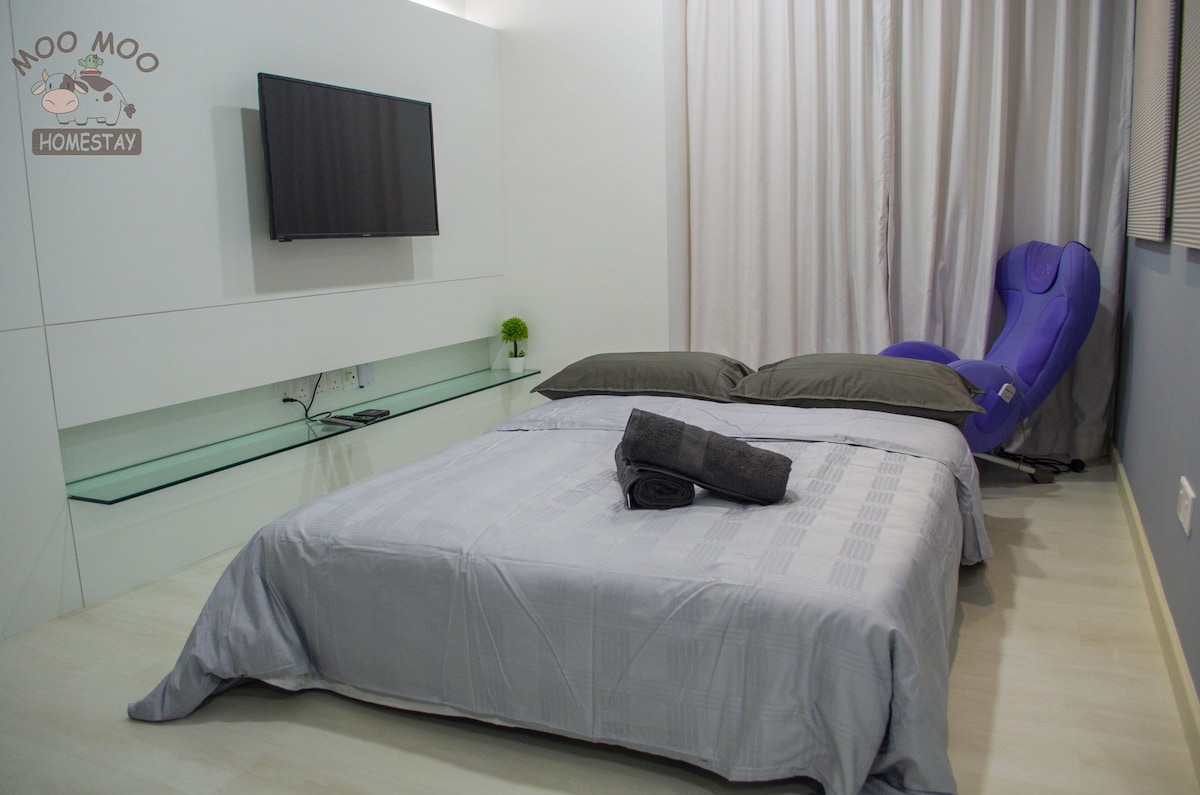 SOFÁ CAMA EN LA SALA DE ESTAR