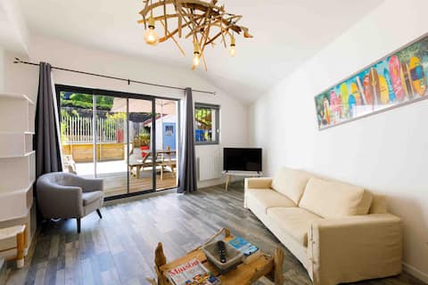 Annonce Airbnb populaire: Moliets Villa with Pool à Moliets Et Maa