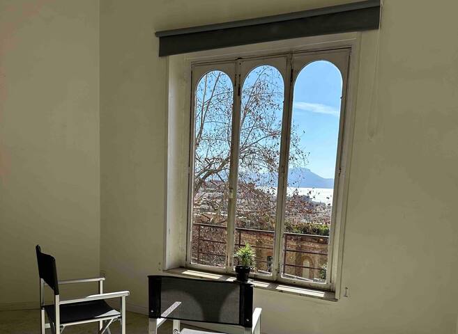 Central apt in a castle tower