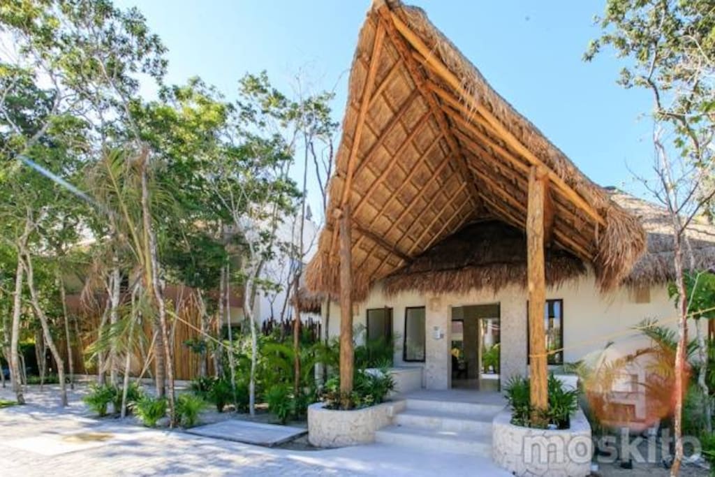 Entry Way into this beautiful ECO Resort