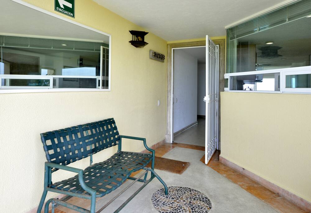 Front door area