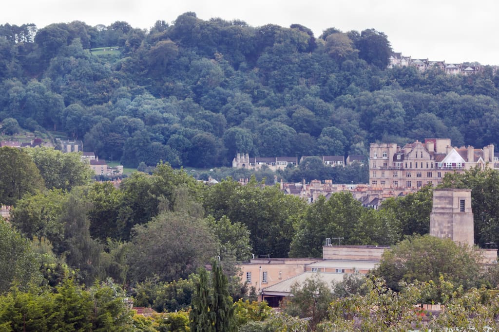 Wonderful views over Bath