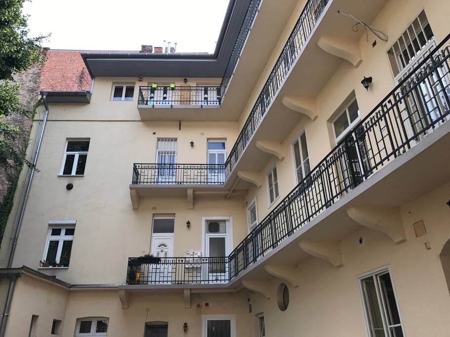 Apartment is on the 1. floor
