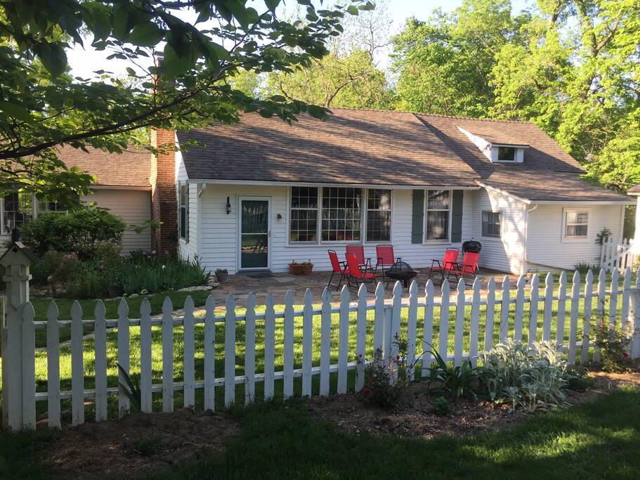 Guest House (attached main house to the left by a screened in porch-not shown)