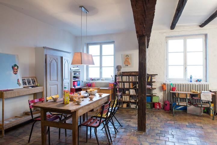 Maison ville Vieux Lyon, extraordinaire vue&jardin gallery image 2