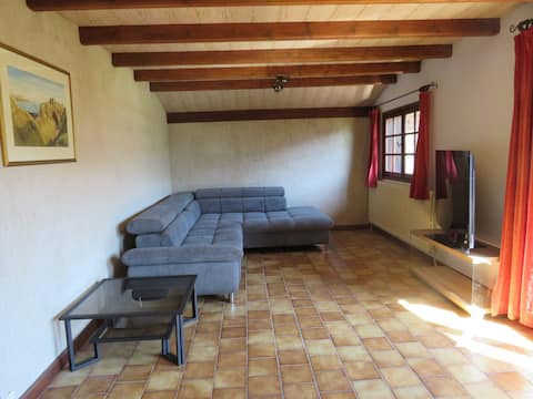 Successful Airbnb property: Spacious chalet and garden in the heart of the Grand-Massif in Verchaix