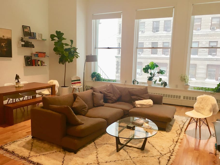 Living/dining area