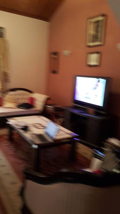 Flat screen 42" TV.