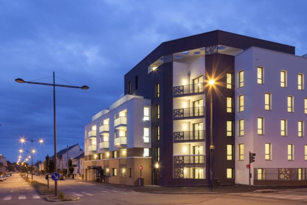 Une architecture contemporaine pour cet immeuble