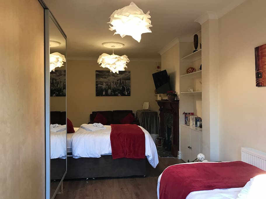 Lovely, family, Garden view room