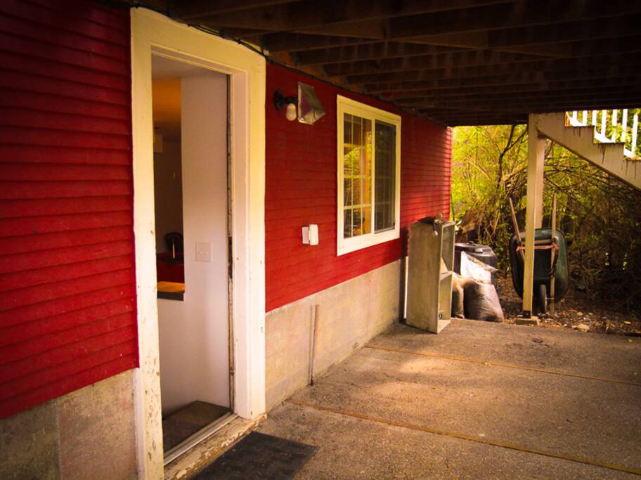 ...in back of house.