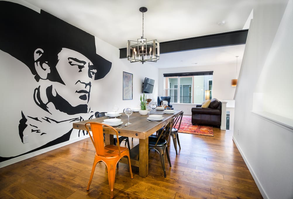 Check out this Ultra Modern feel with the influence of the Old West!!!