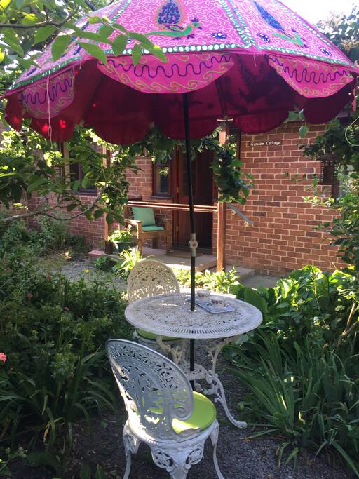 Private courtyard garden