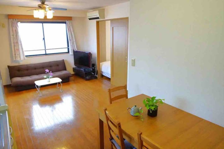 錦糸町站&押上站 两线步行圈 徒步天空树 有电梯 楼下便利店 洗衣机/厨房/空调/6人可