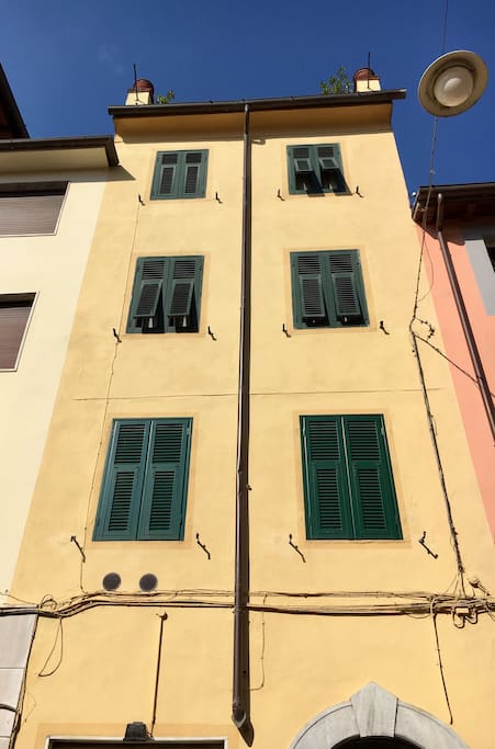 The building facade