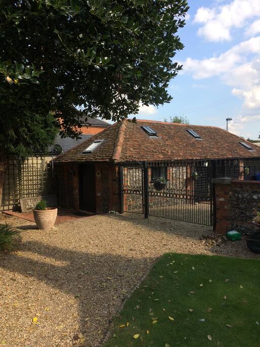 Separate entrance and gates
