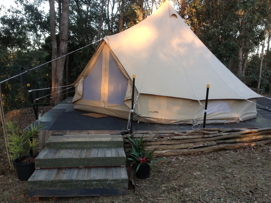 Your 'Glamping' experience awaits!
