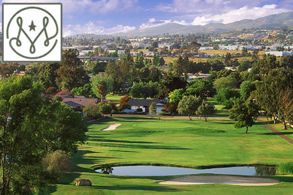 House is on the 4th hole of the St. Mark Golfcourse