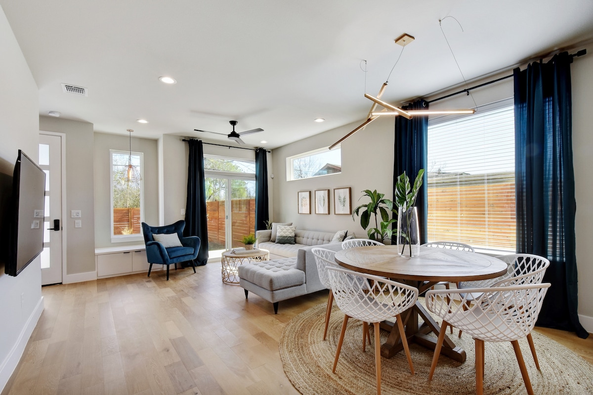 Bright + Stylish Oasis | East ATX, Near Downtown
