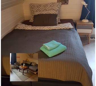 Stor leilighet med 2 soverom