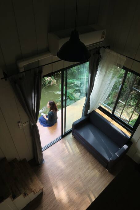 The living room