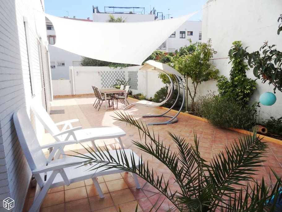 Terrasse privée de 92 m²