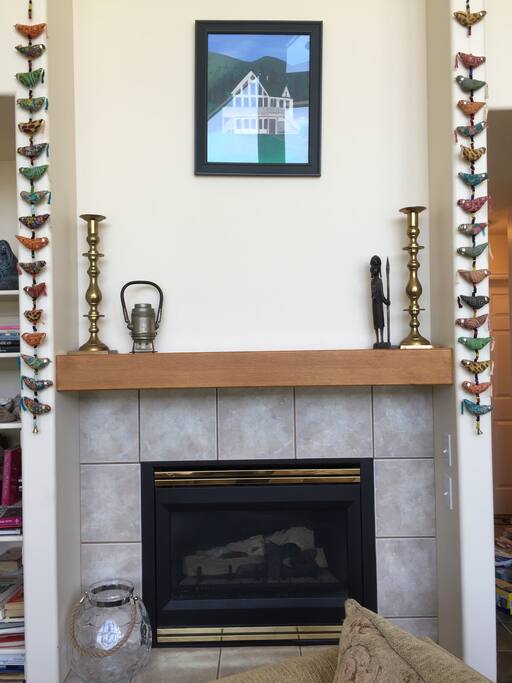 Main floor fire place