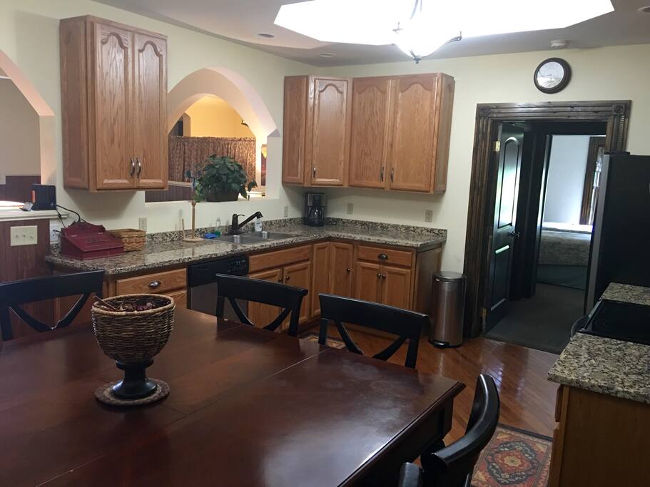 Fully equipped kitchen