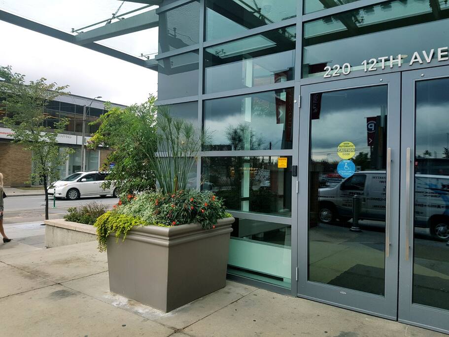Building Front Entrance