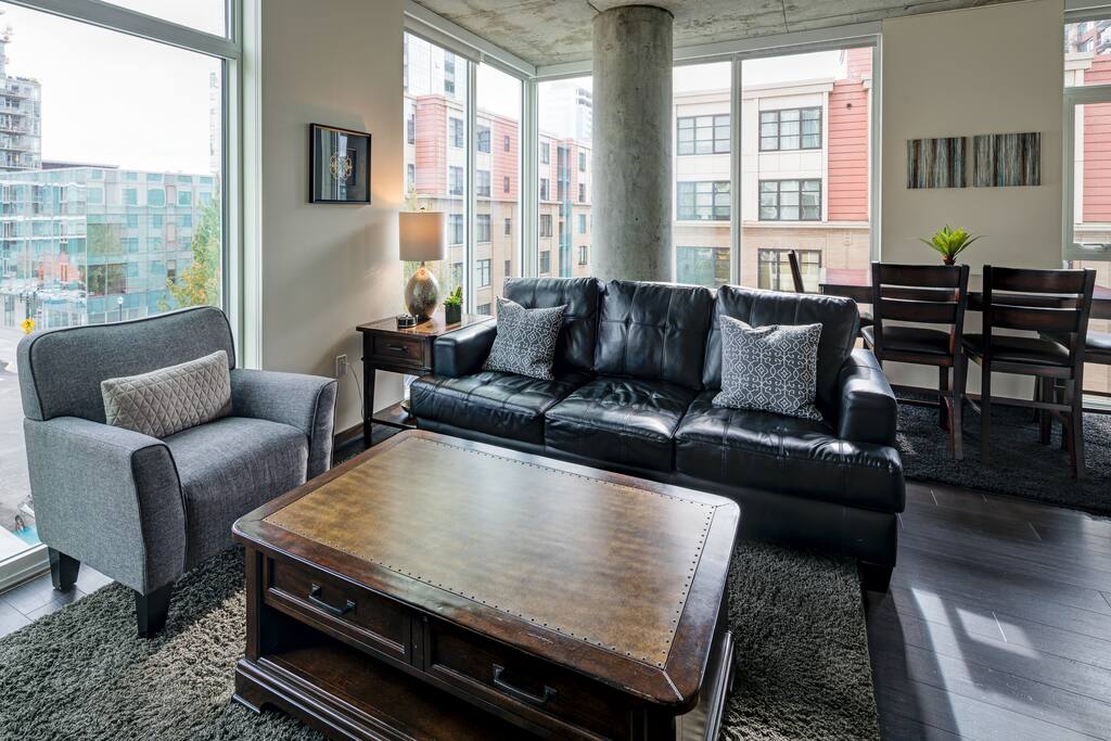Living Room at Block 17 by Stay Alfred