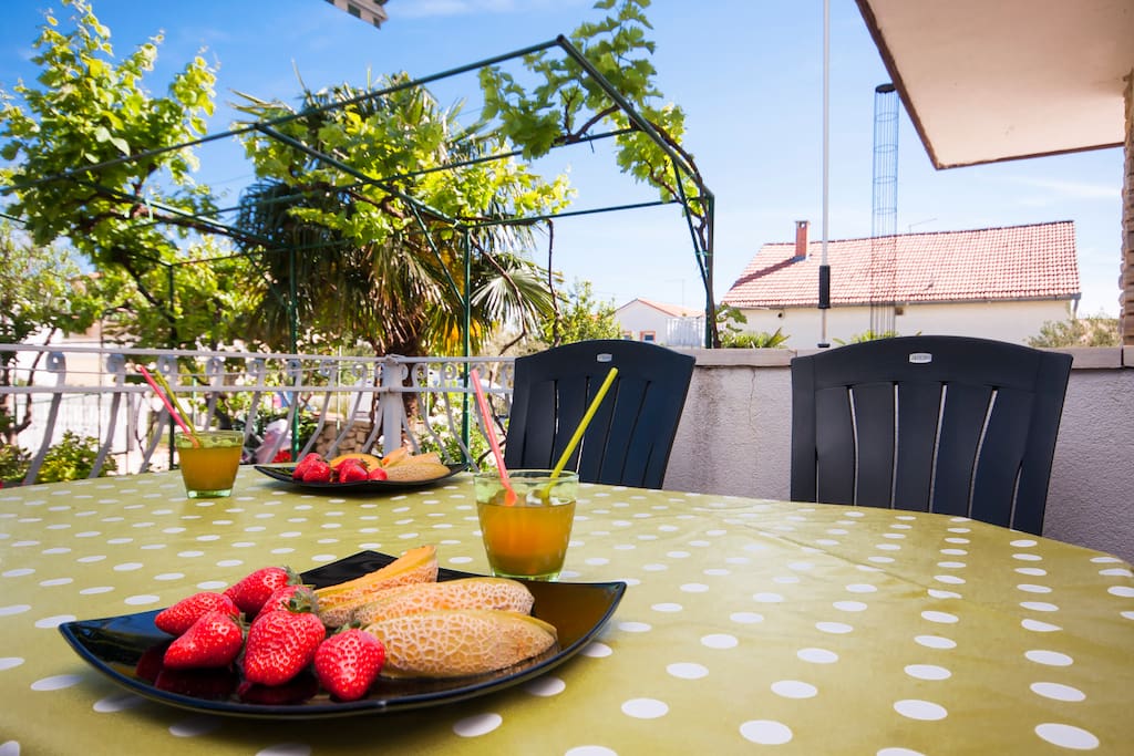 Front terrace of Apartment Lilly