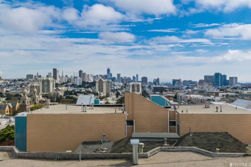 view from 2nd level deck